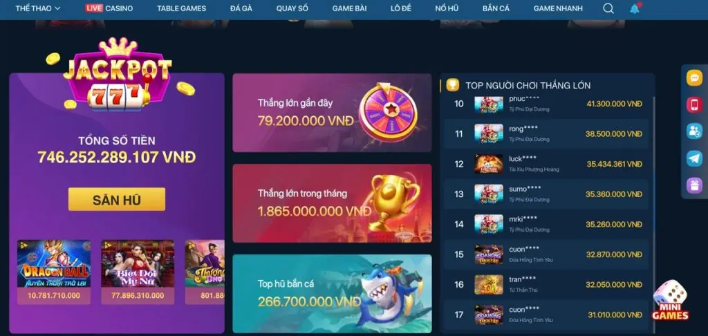 Các loại thưởng đăng ký w888 bet